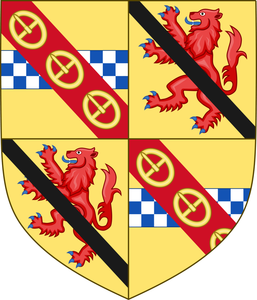 This image has an empty alt attribute; its file name is arms_of_thomas_stewart_earl_of_angus.png